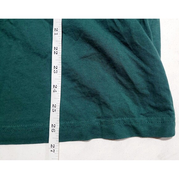 Diesel Jeans Denim Division Green Short Sleeve T-Shirt Logo Embroidered LARGE - Picture 4 of 10